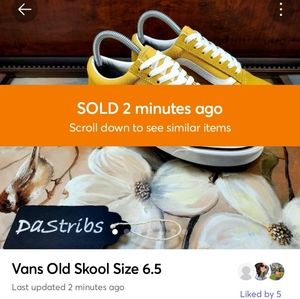 Vans Old Skool Size 6.5